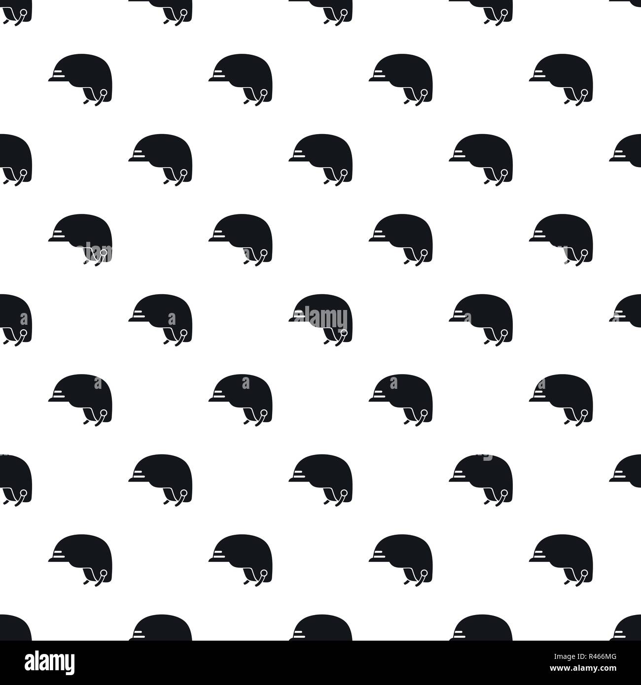 Hiking helmet pattern seamless vector repeat geometric for any web design Stock Vector