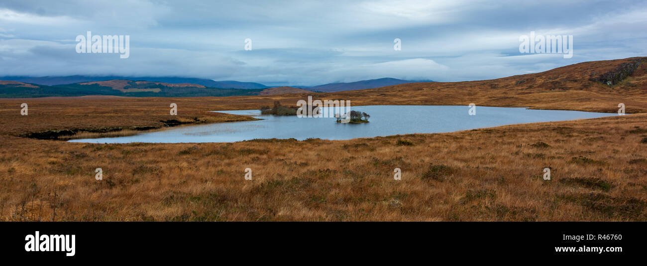 Sutherland Hill Loch, Scotland, United Kingdom Stock Photo