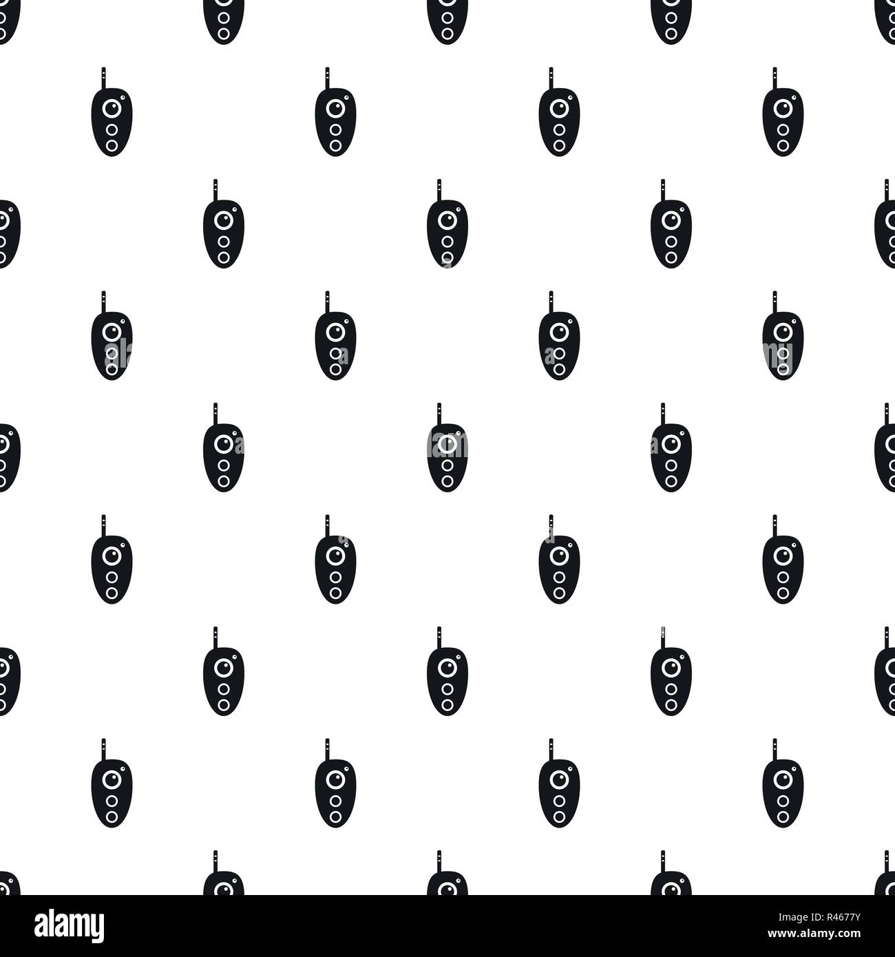 Remote controller pattern seamless vector repeat geometric for any web design Stock Vector