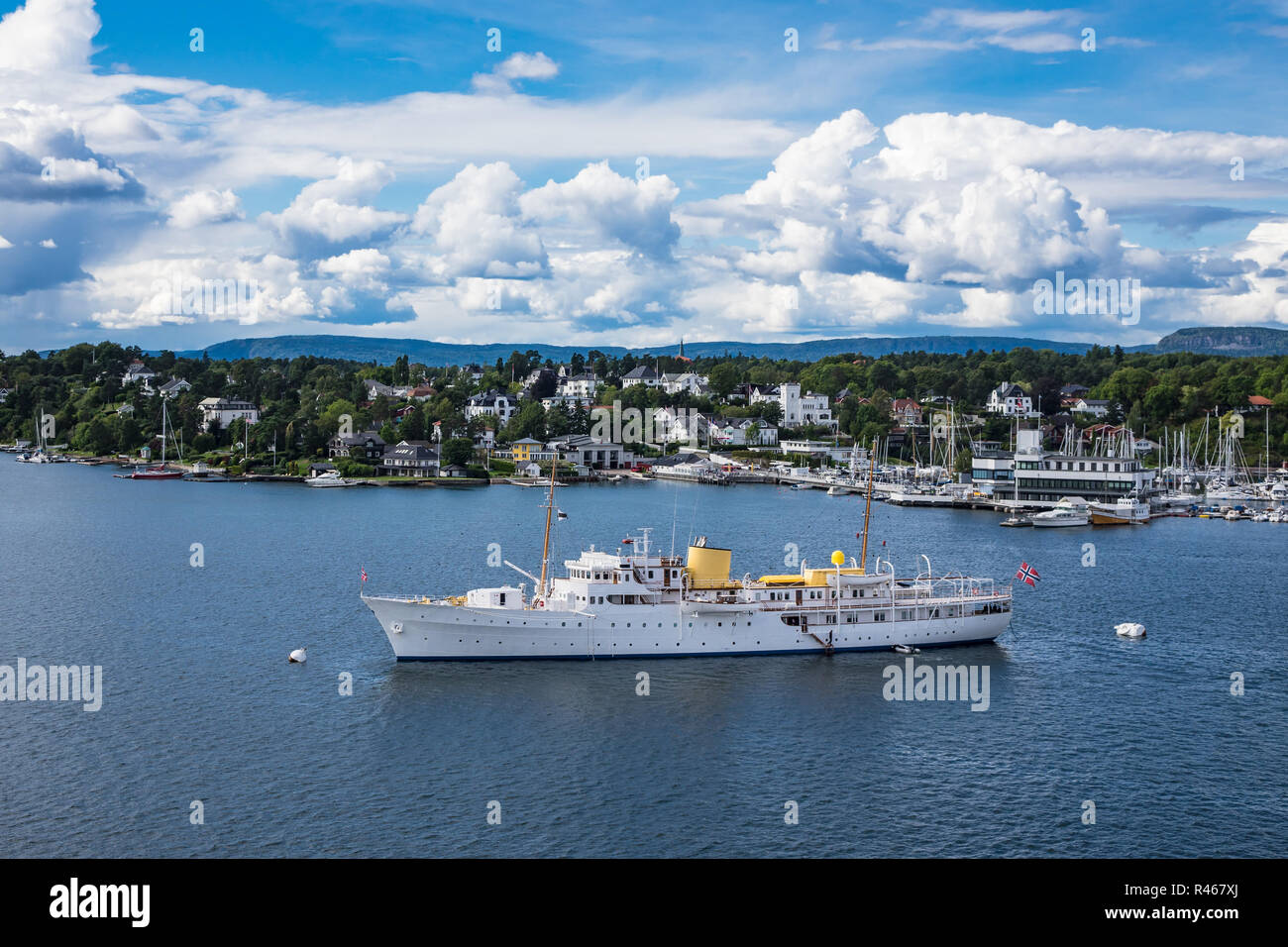Oslo city houses sightseeing hi-res stock photography and images - Alamy