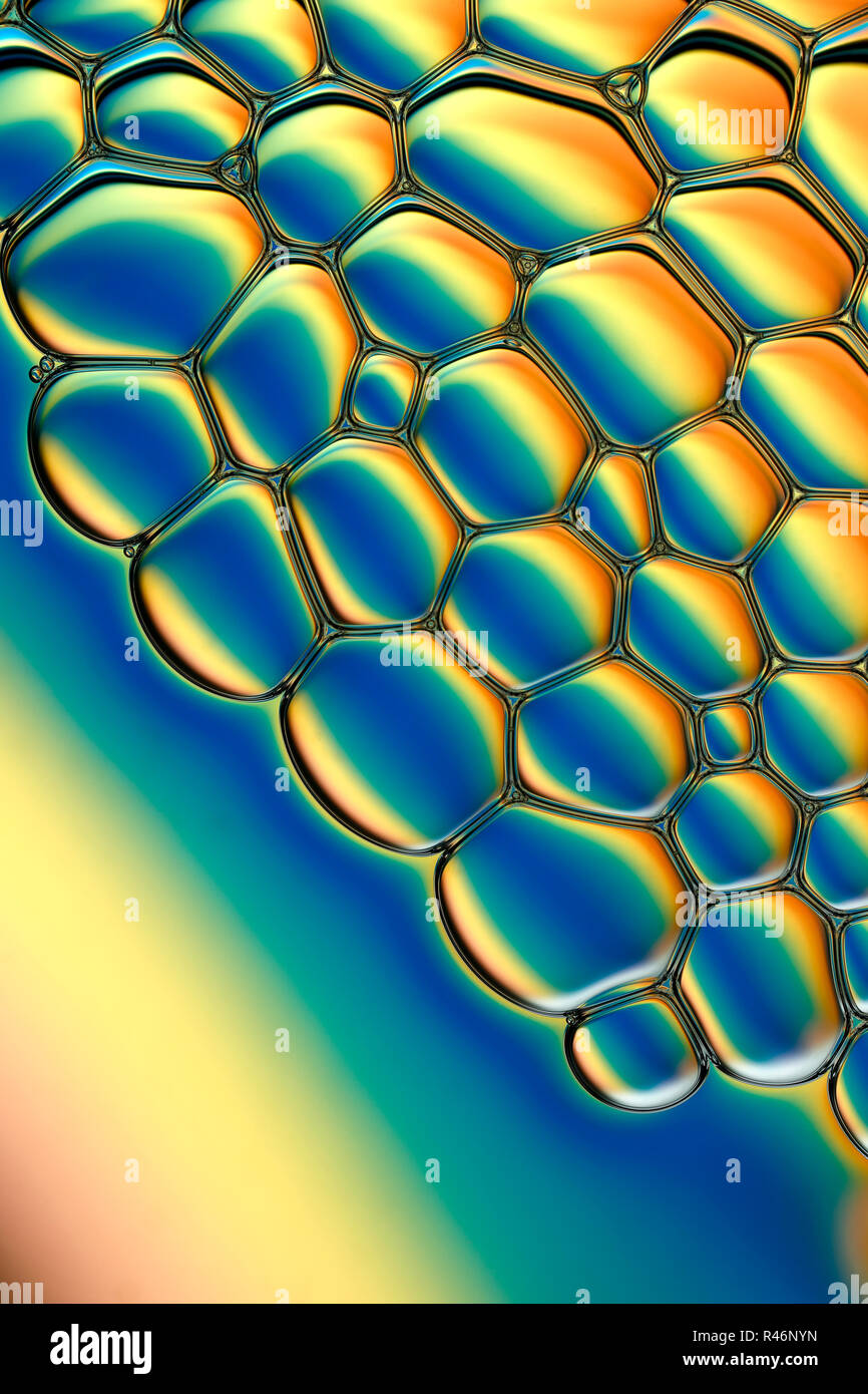 Abstract image of colorful soap bubbles Stock Photo - Alamy