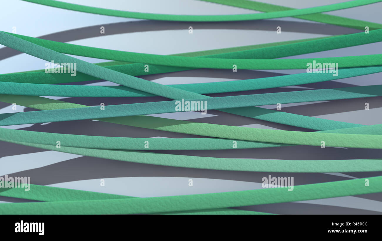 ribbon background green Stock Photo - Alamy