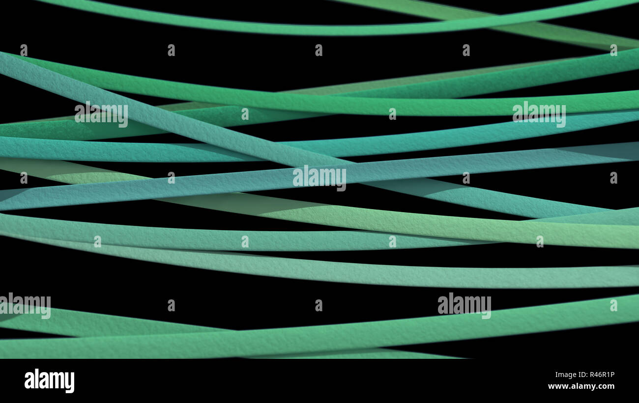 ribbon background green black Stock Photo - Alamy