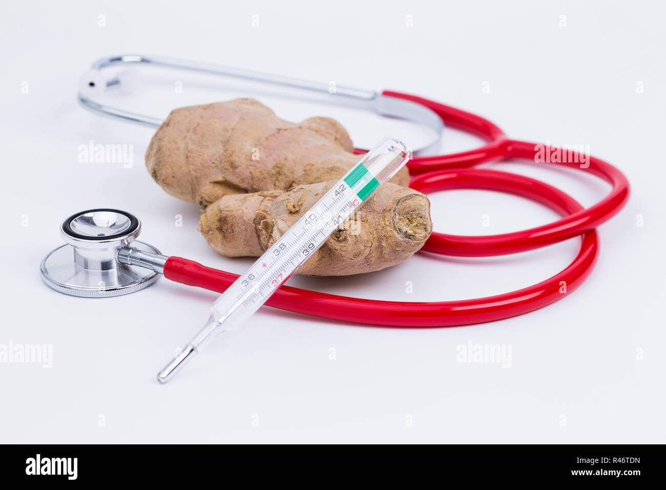 ginger as medicine Stock Photo Alamy