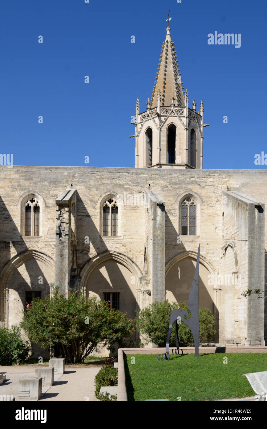 Church of Saint Martial or Saint Martial Temple, Park & Garden, Agricol Perdiguier Square Avignon Provence France Stock Photo