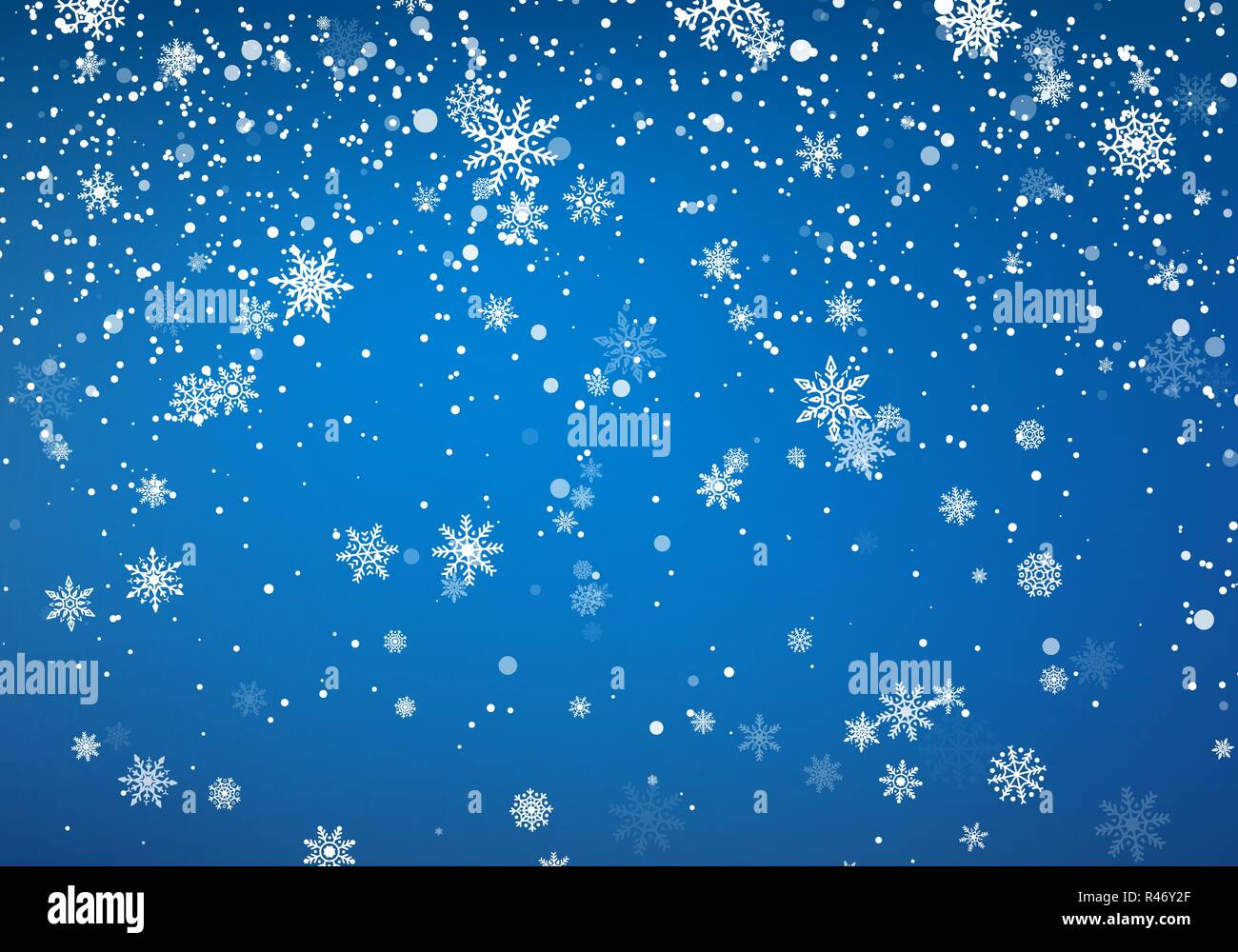 Download Snowfall Christmas Background Flying Snow Flakes And Stars On Winter Blue Sky Background Winter Wite Snowflake Template Vector Illustration Stock Vector Image Art Alamy Yellowimages Mockups