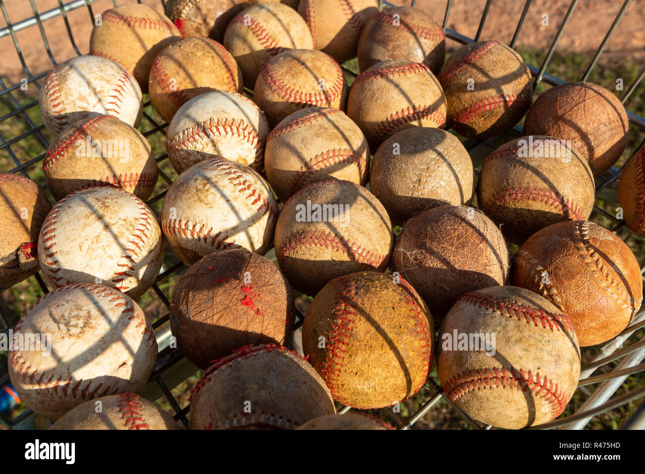 Baseball balls equipment hires stock photography and images Alamy