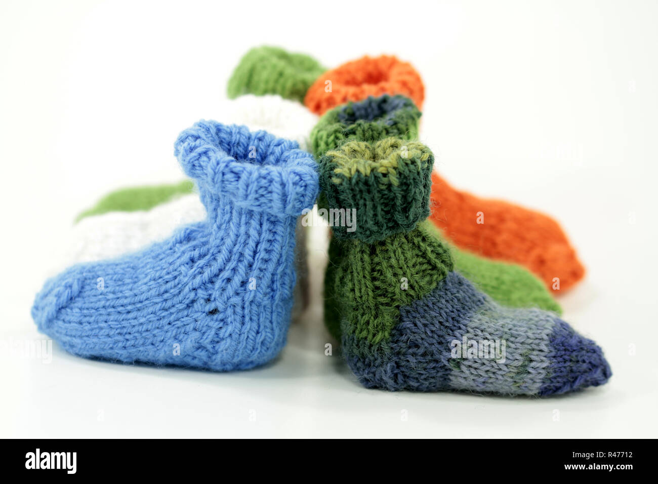 sparstrumpf,knit,crafts,socks,handmade Stock Photo