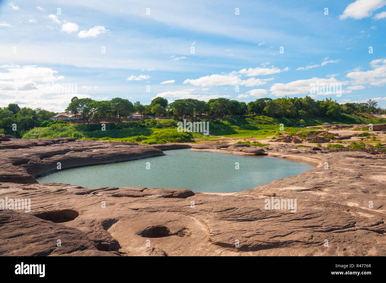 Sam Phan Bok (Three thousand holes) Stock Photo