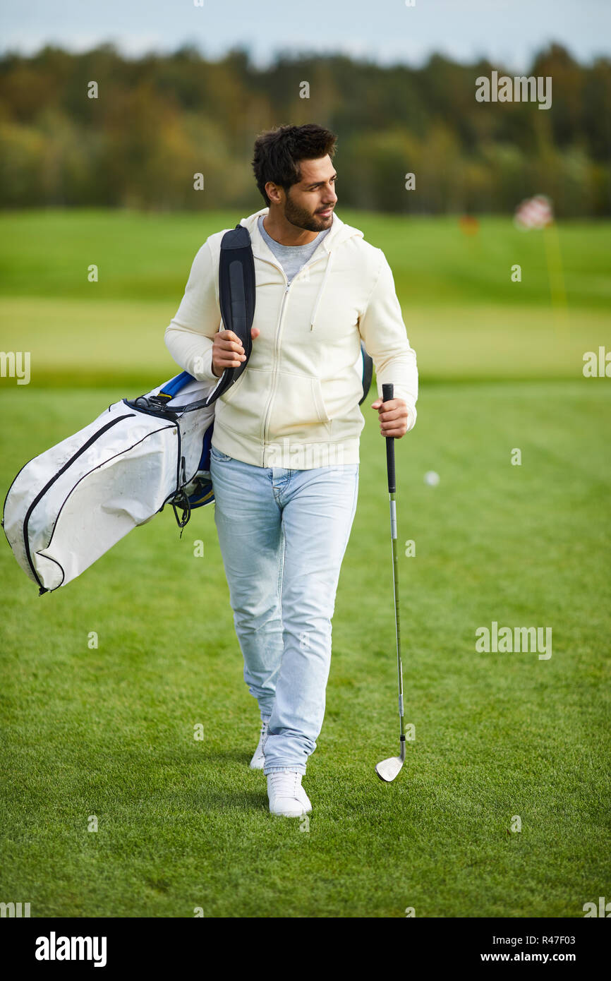 Golf lover Stock Photo