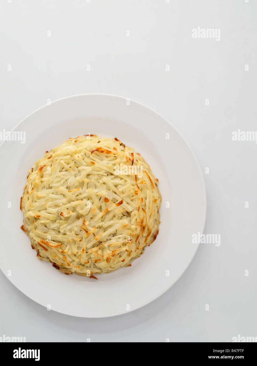 swiss potato rosti Stock Photo - Alamy