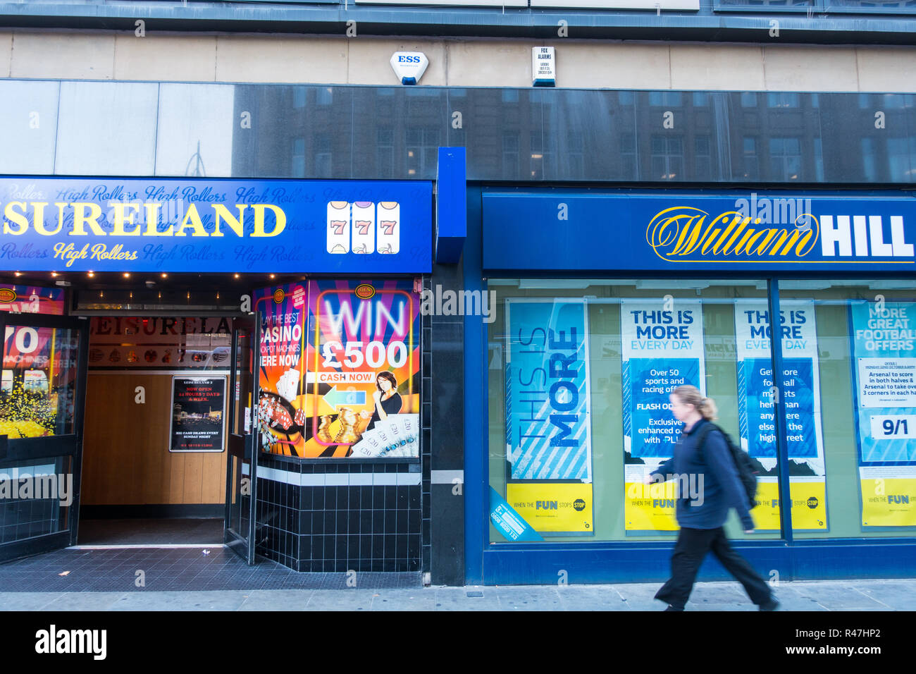 William hill betting bookmaker shop hi-res stock photography and images ...