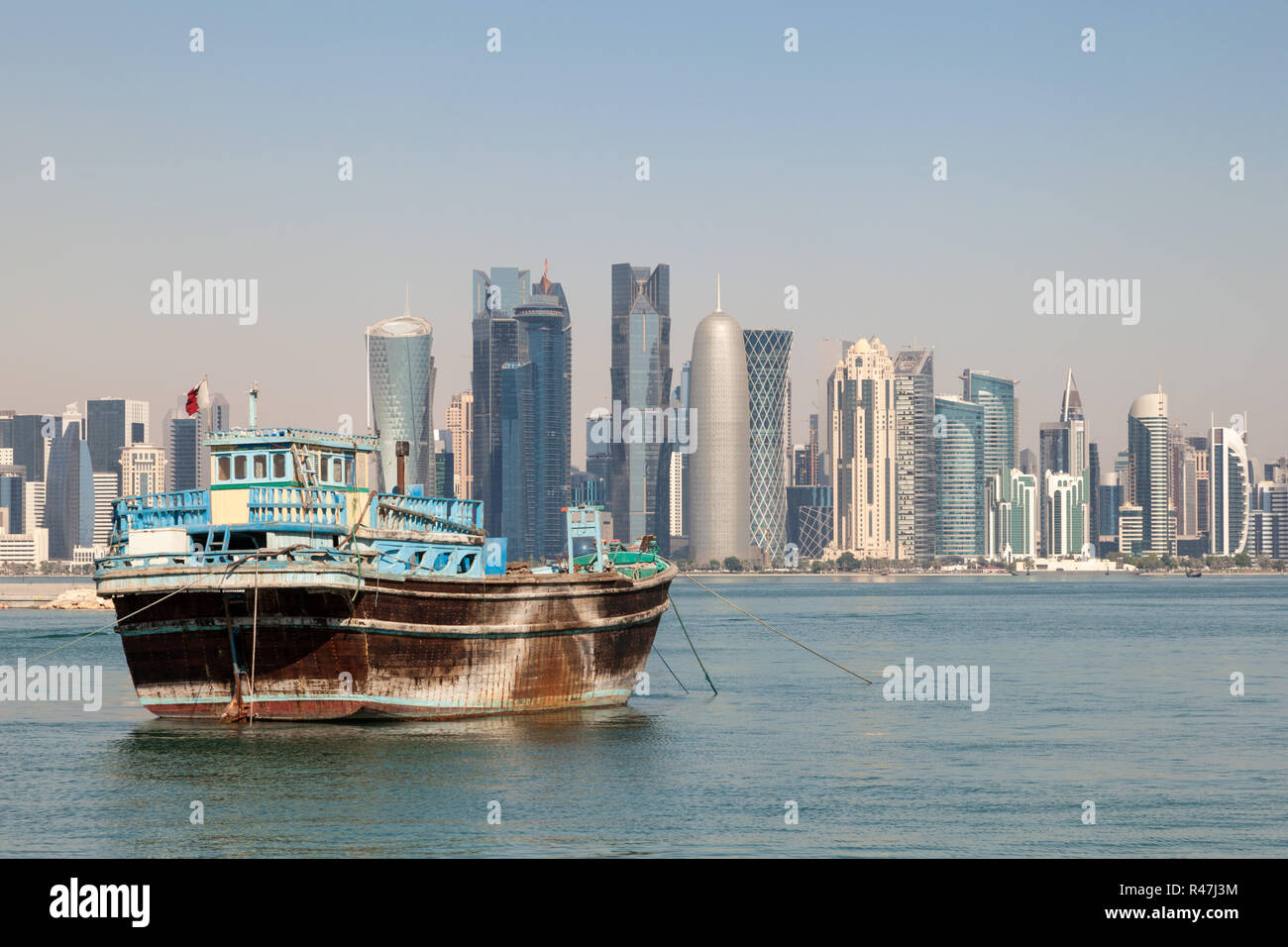 Qatar rowing boat hi-res stock photography and images - Alamy