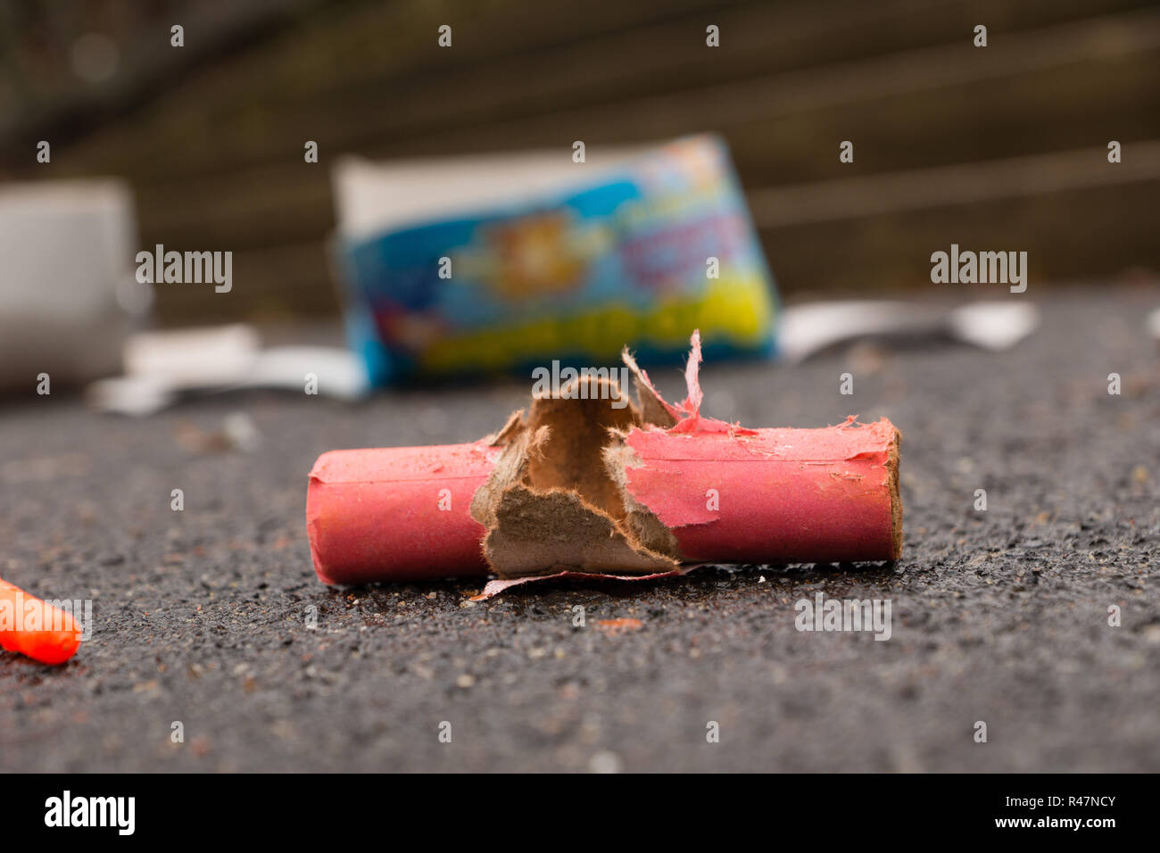 Firecrackers used hires stock photography and images Alamy