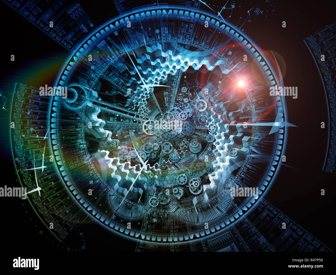 Virtual Time Stock Photo Alamy