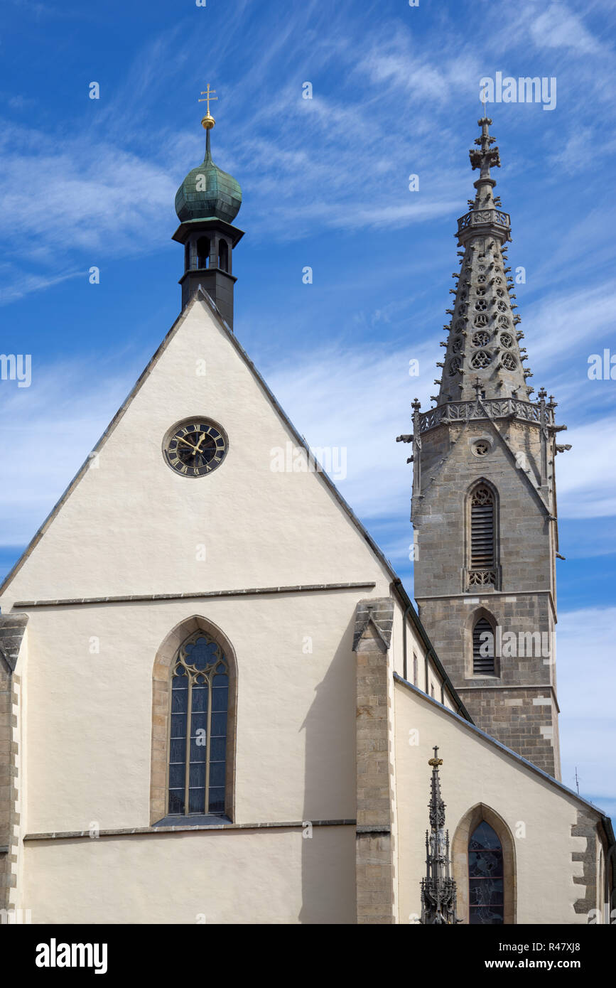 st. martin's cathedral in rottenburg am neckar,germany Stock Photo