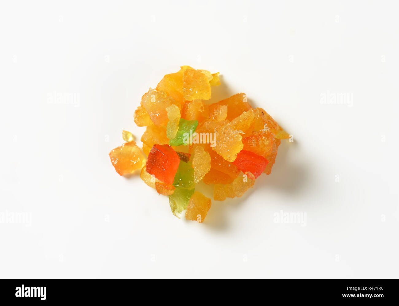Candied fruit mix Stock Photo Alamy