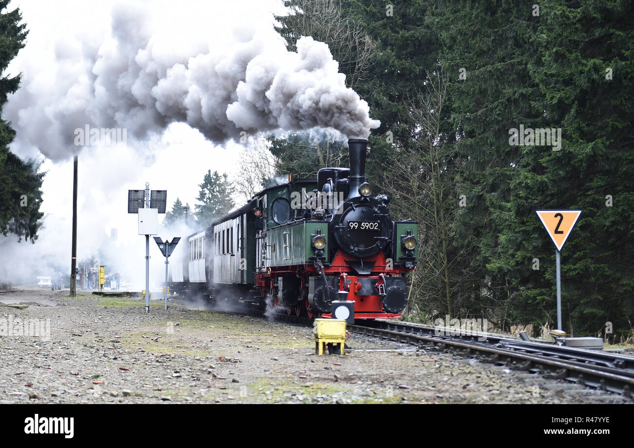 mallet locomotive Stock Photo