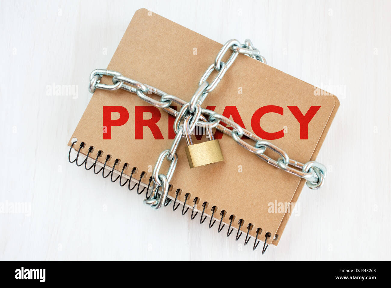 Privacy protection concept Stock Photo