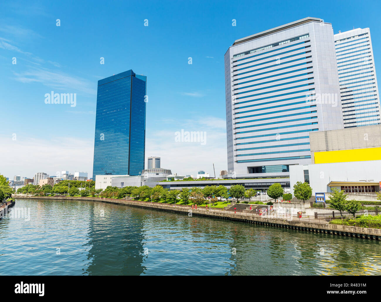 Osaka cityscape Stock Photo