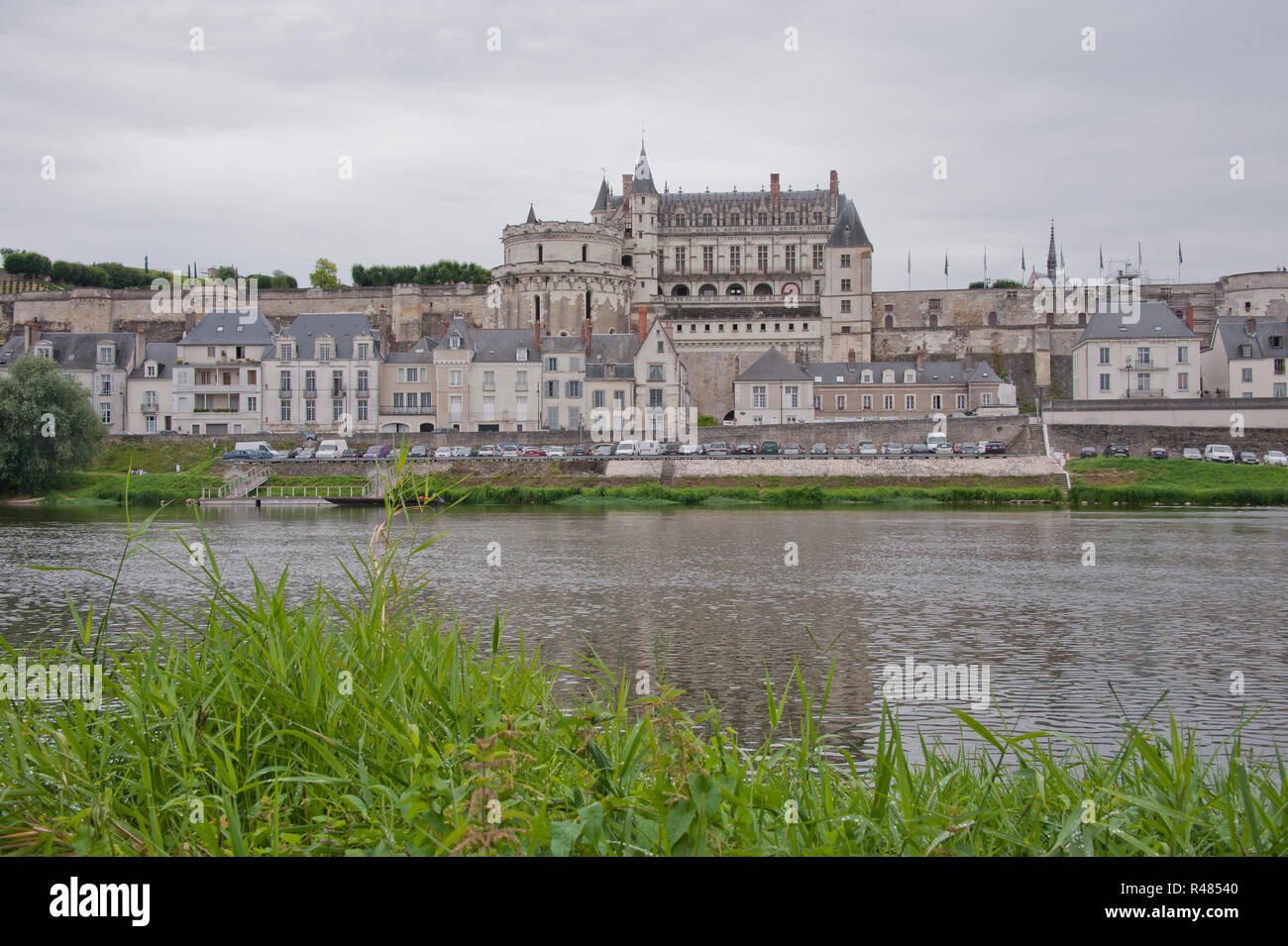 Royal chateau d'Amboise Stock Photo - Alamy