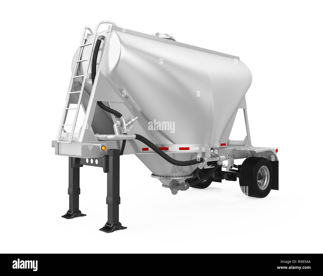 Dry Bulk Trailers Isolated Stock Photo Alamy