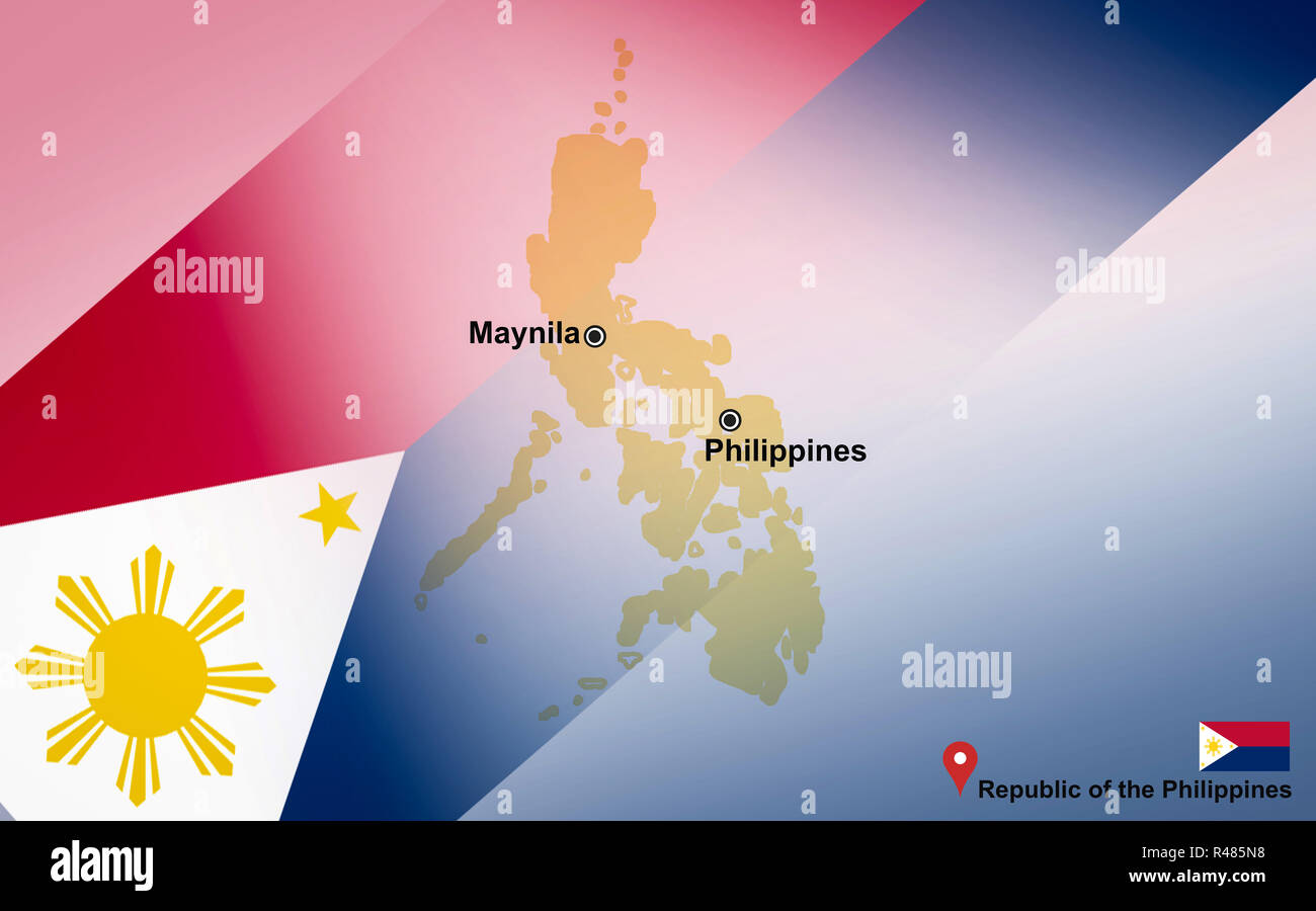 Philippines Map Pin High Resolution Stock Photography And Images Alamy