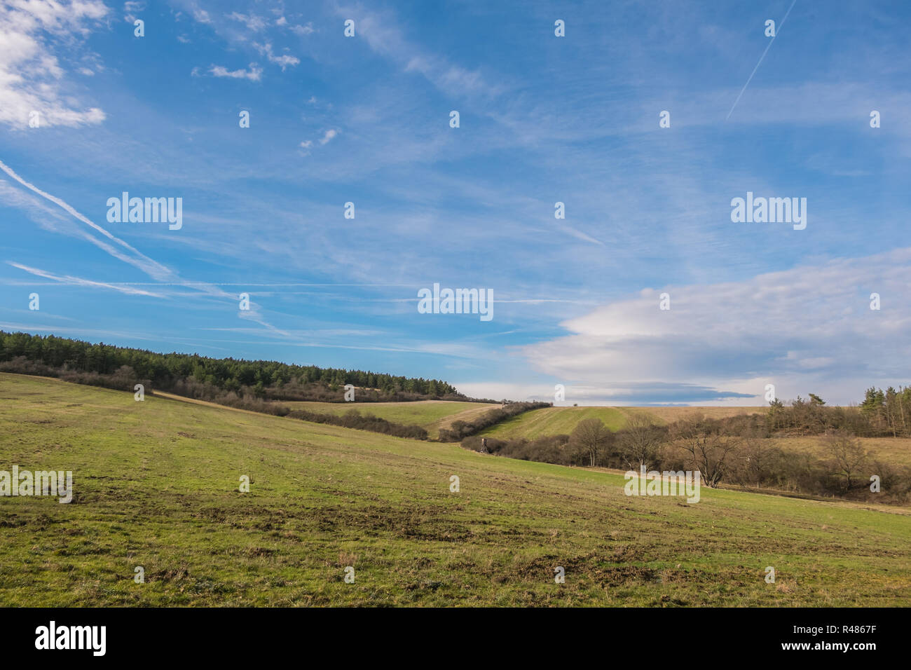 landscape in spring Stock Photo - Alamy