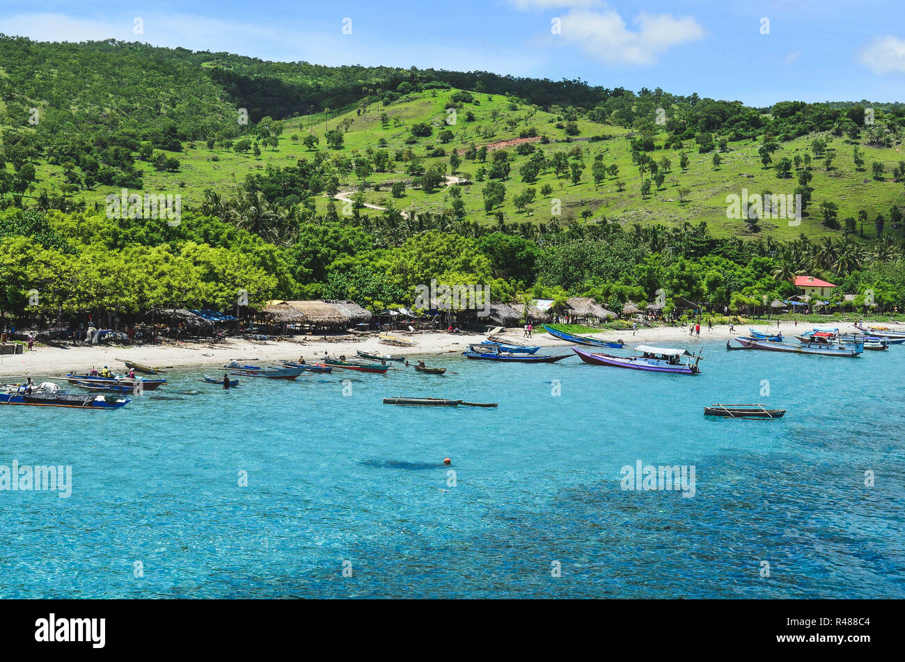 Atauro Island and Dili, East Timor (Timor Leste) Stock Photo