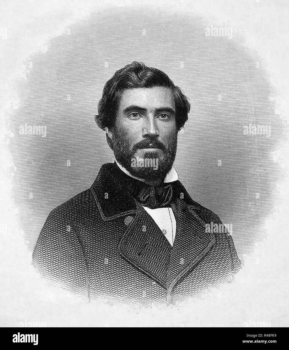 Hinton Rowan Helper (1829-1909), critic of Southern slavery, circa 1860 Stock Photo