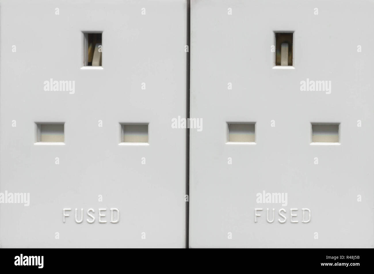 UK electric socket Stock Photo Alamy