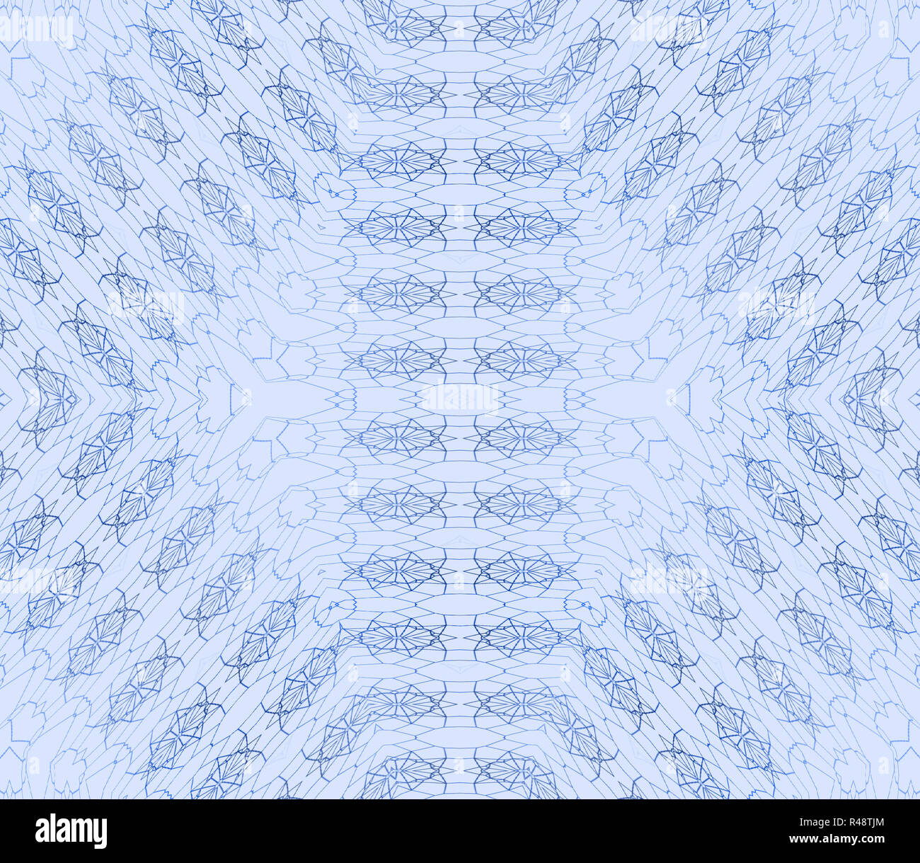 Blue scrolled pattern hi-res stock photography and images - Alamy