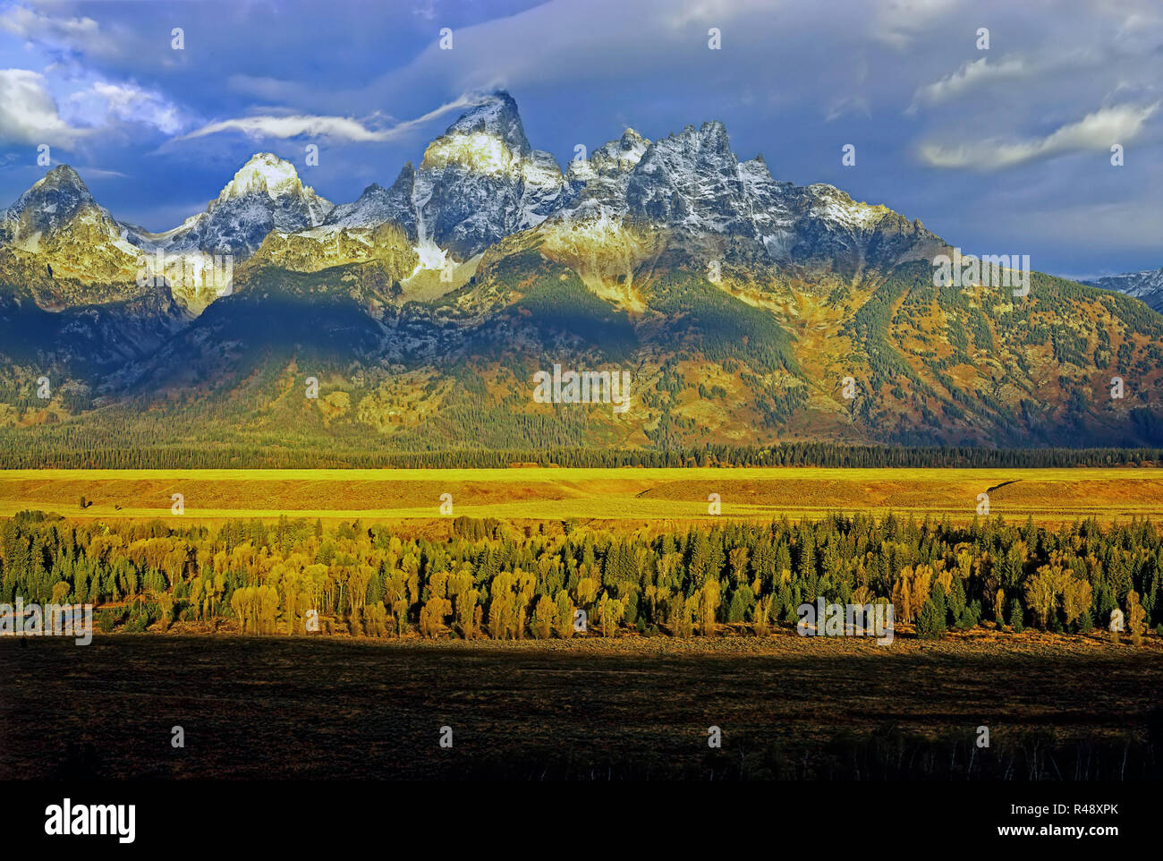 Grand Teton, Wyoming Stock Photo
