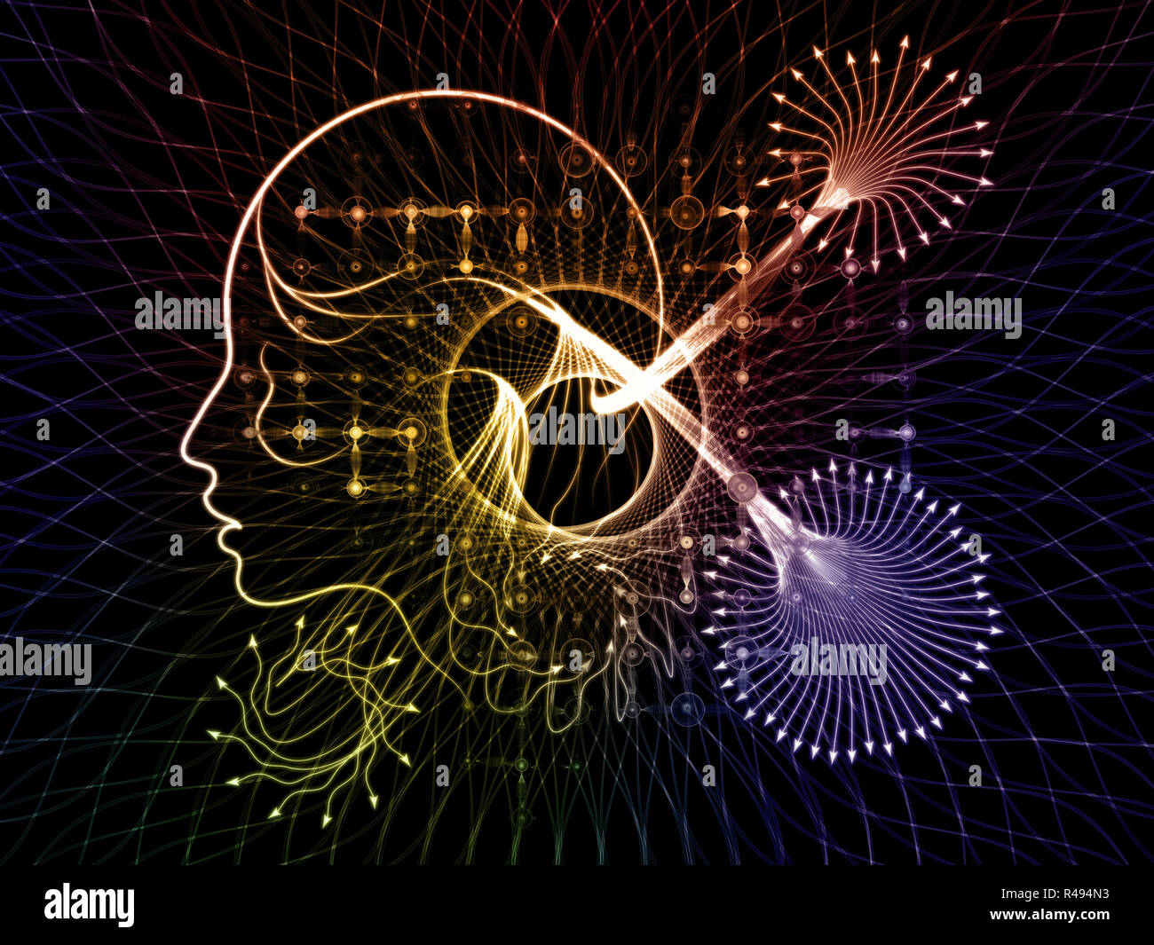 Conceptual Inner Logic Stock Photo - Alamy