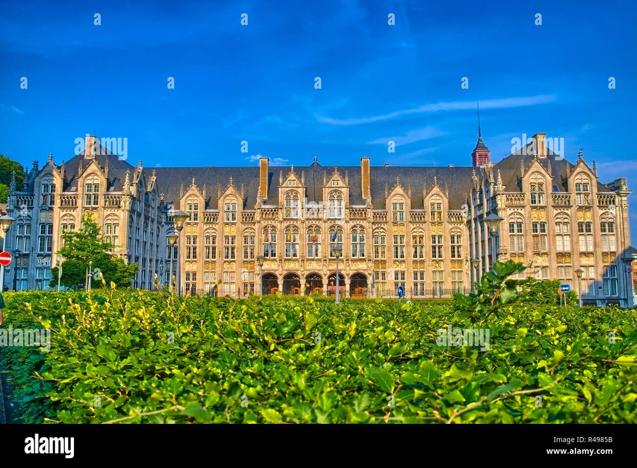 Saint lamberts in front of former palace Stock Photo Alamy