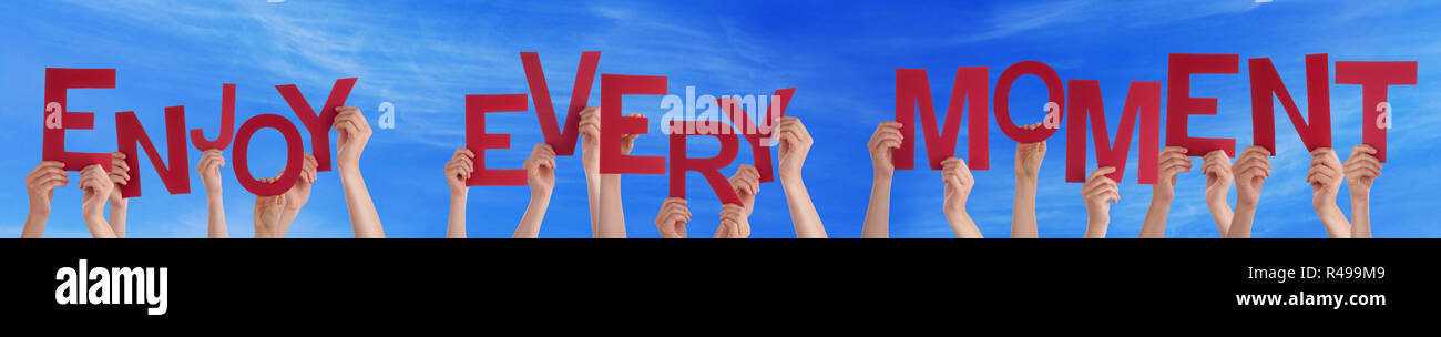Live life hands people team word hi-res stock photography and images ...