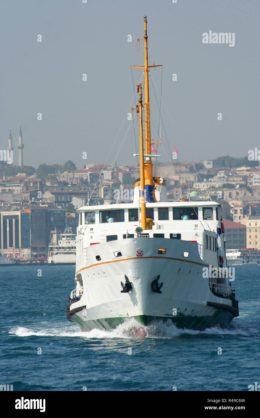 A view to Istanbul Istanbul- Turkiye Stock Photo
