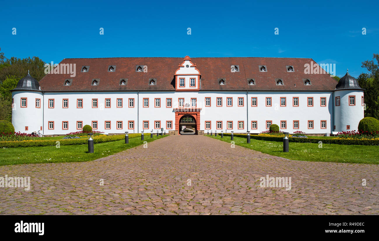 rathausschloss of heusenstamm Stock Photo