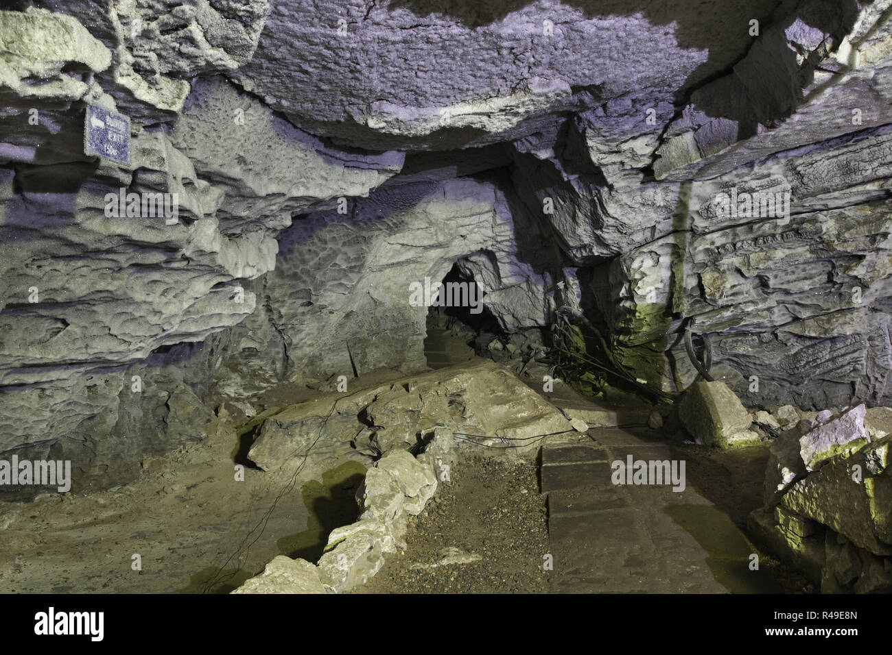 Kungur Ice Cave. Perm Krai. Russia Stock Photo - Alamy