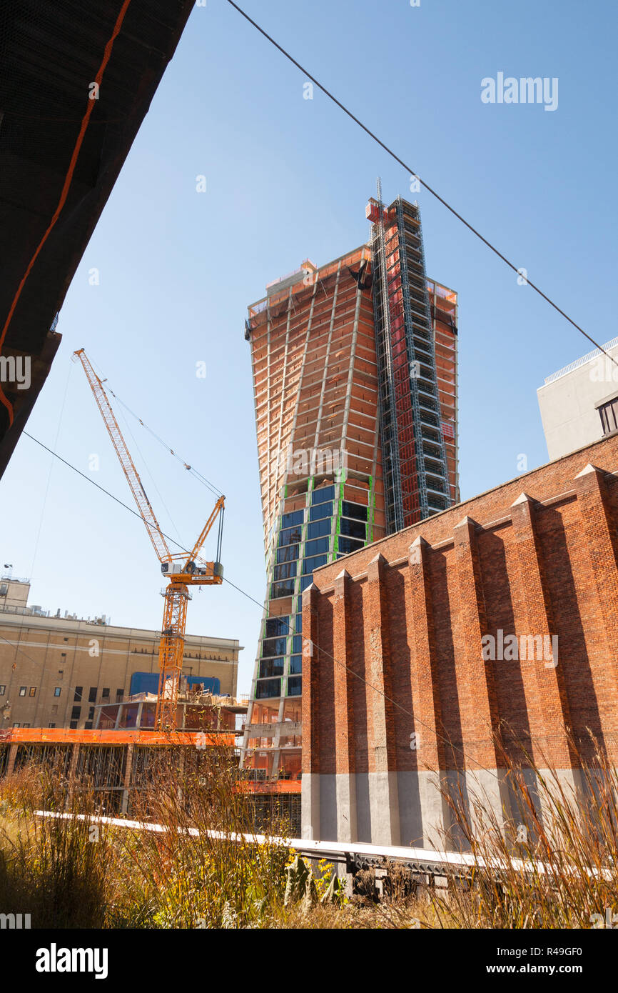 The Twist towers under construction in Chelsea,The XI development is