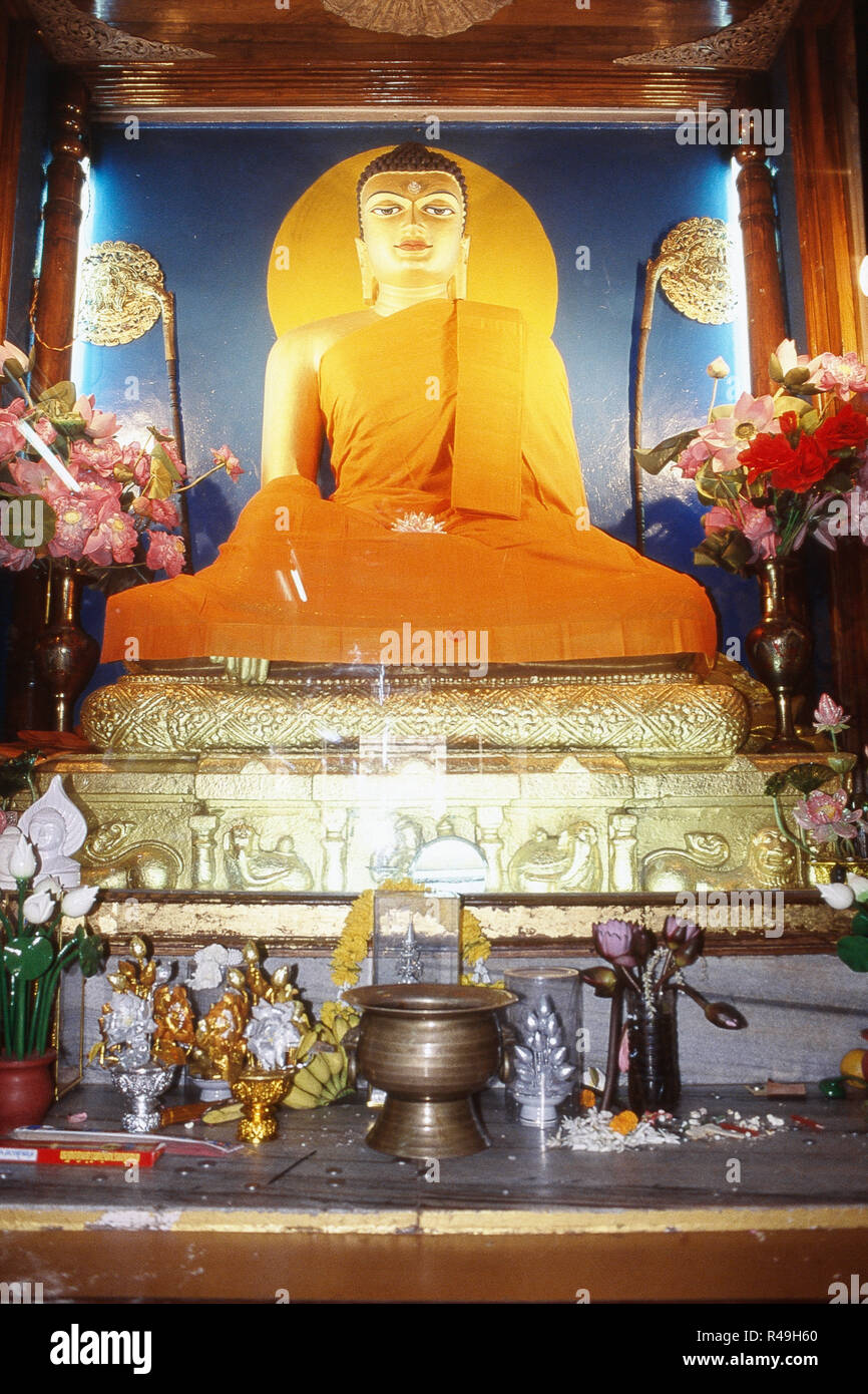 Mahabodhi Temple, Bodh Gaya, Bihar, India Editorial Image - Image of asia, color: 162955940
