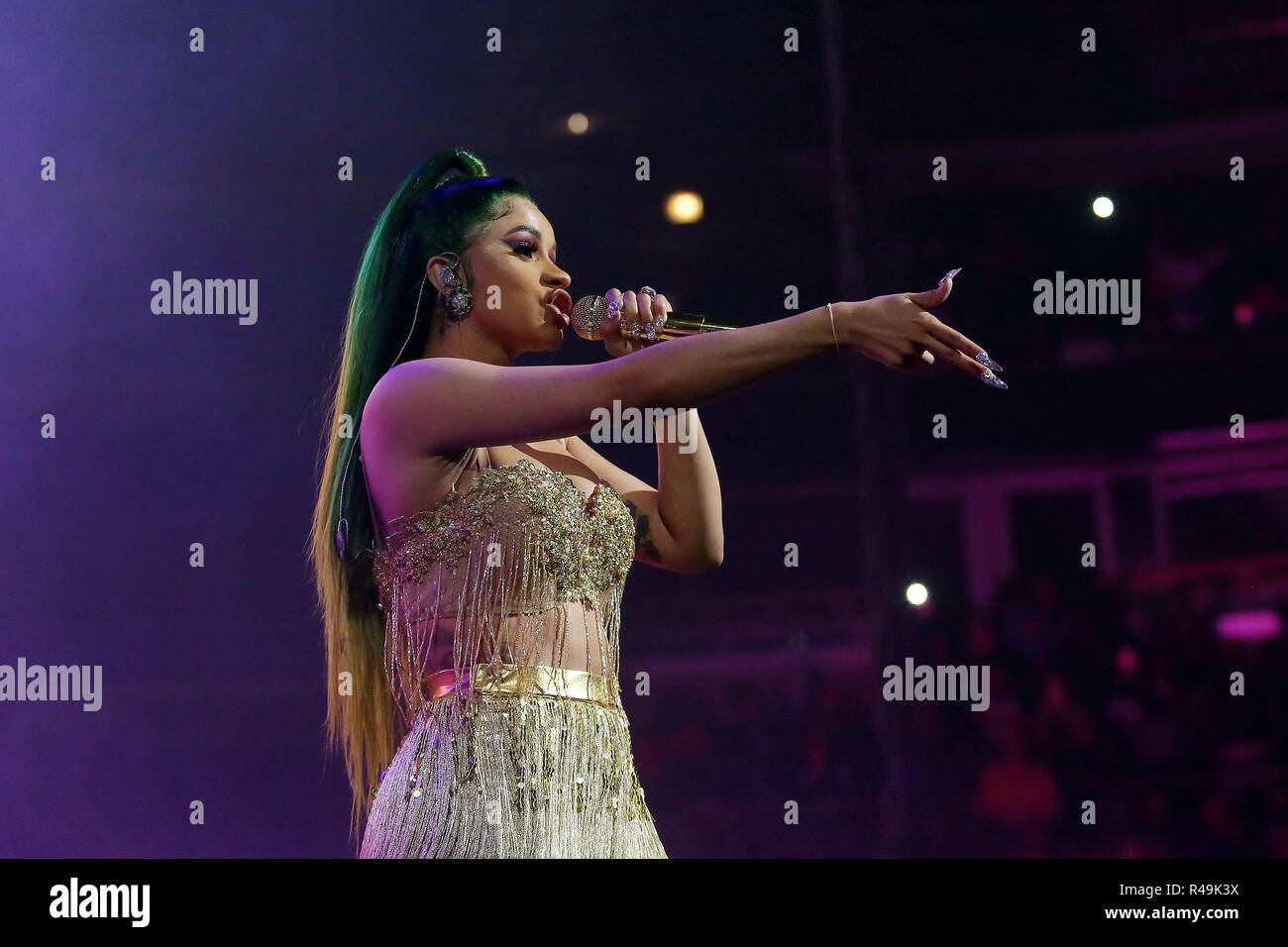 Cardi b belcalis almanzar hi-res stock photography and images - Alamy