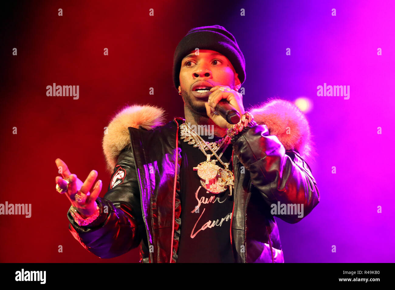 Chicago, Illinois, USA. 25th Nov, 2018. TORY LANEZ (DAYSTAR PETERSON