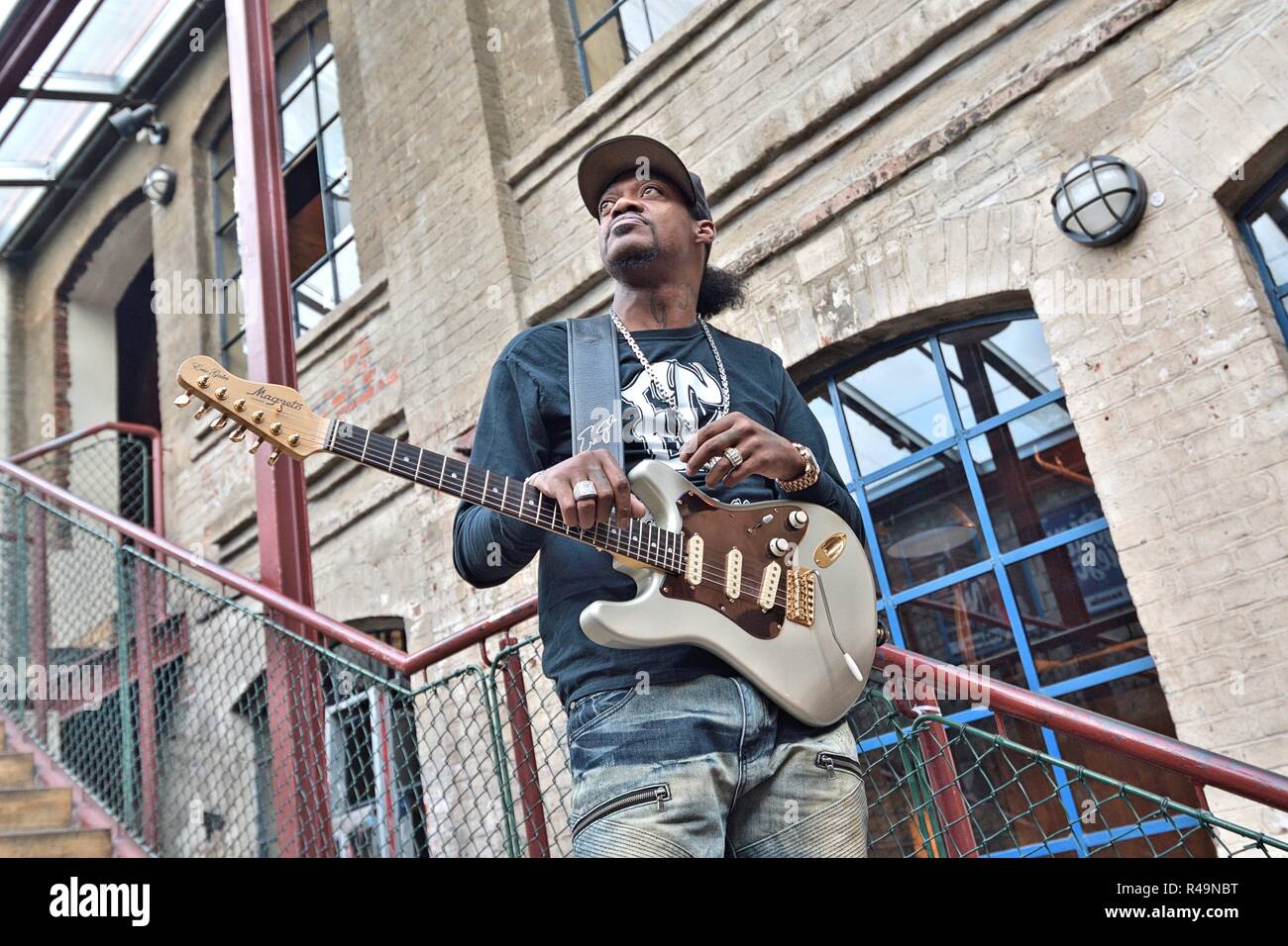 Hamburg, Deutschland. 09th Mar, 2018. Eric Gales at the ...
