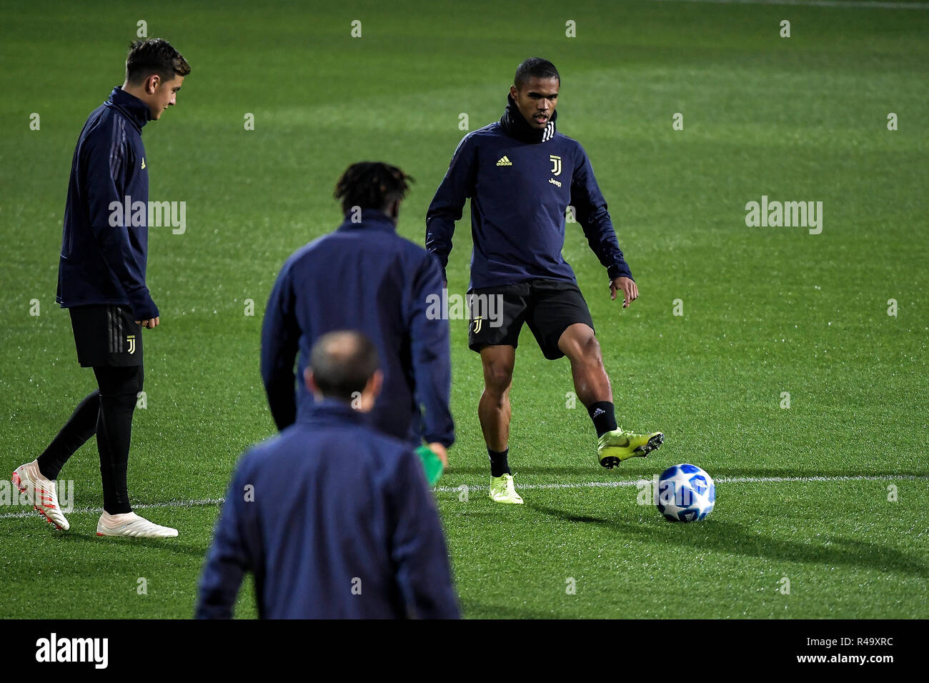 Turin Italy 26th November 2018 Juventus Training Before