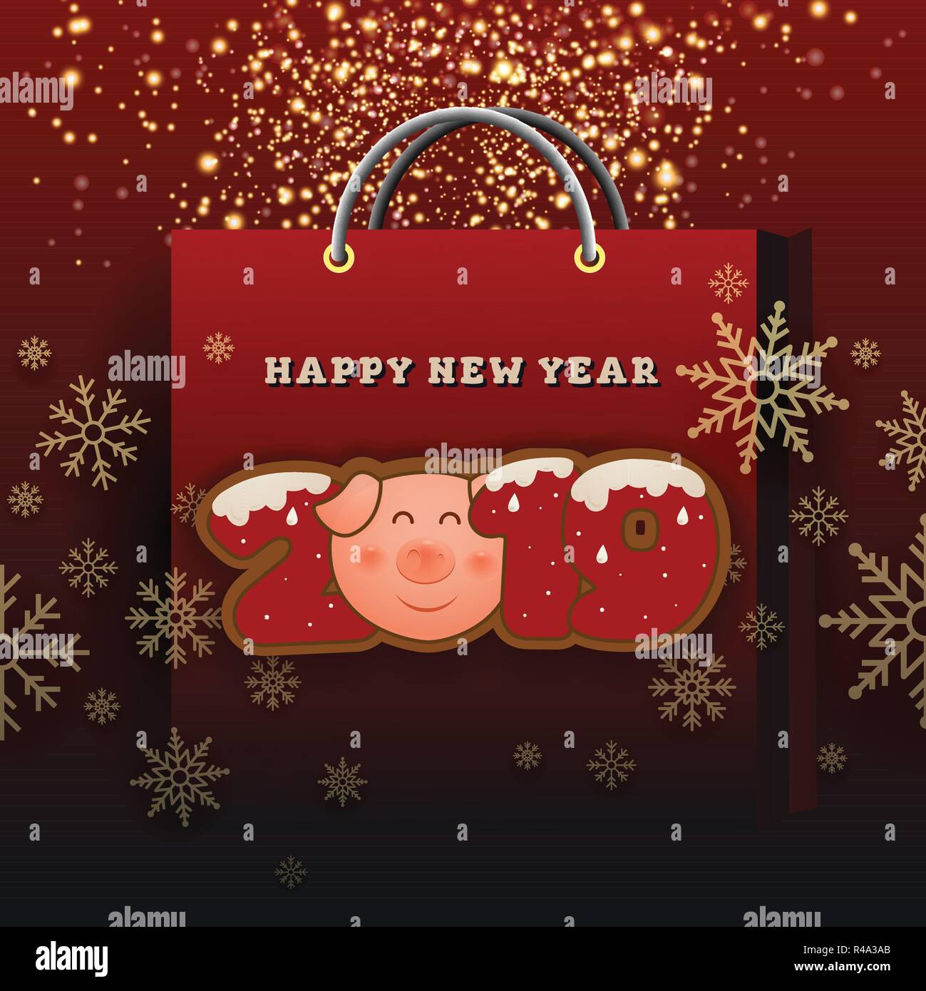 8x6.5ft Happy New Year 2019 Polyester Photography Background Golden Snowflakes Reindeer Stars Light String Chinese Style Red Backdrop New Year Celebration Party Banner Wallpaper Greeting Card 8x6.5ft Happy New Year 2019 Polyester Photography Background Golden Snowflakes Reindeer Stars Light String Chinese Style Red Backdrop New Year Celebration Party Banner Wallpaper Greeting Card
