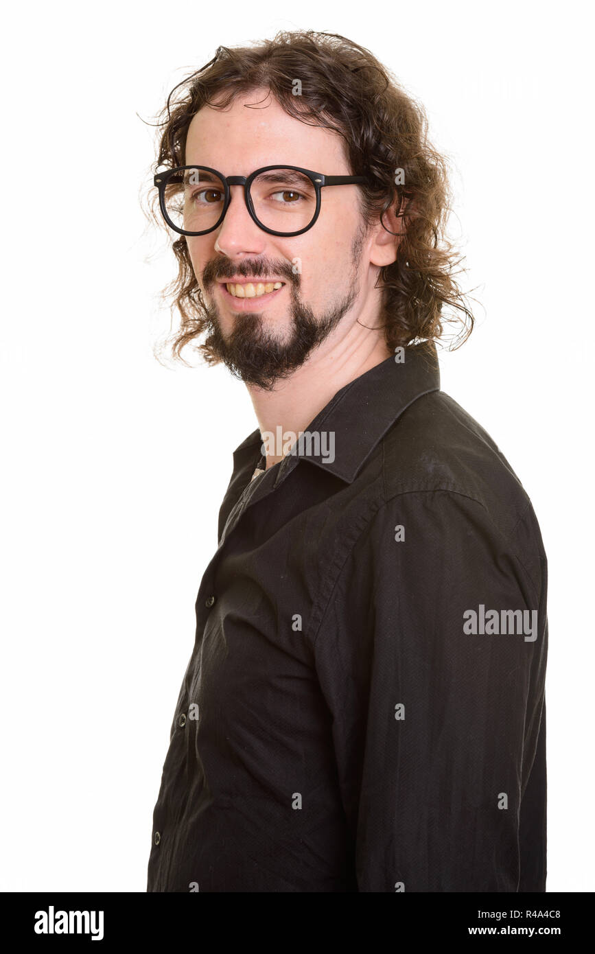 Portrait happy mid adult man hi-res stock photography and images - Alamy