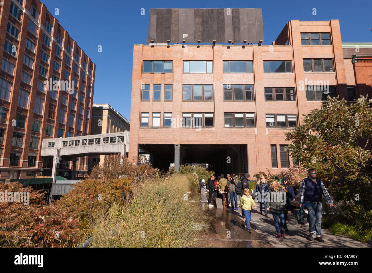 Chelsea Markets building on the high line, Chelsea, New York, United