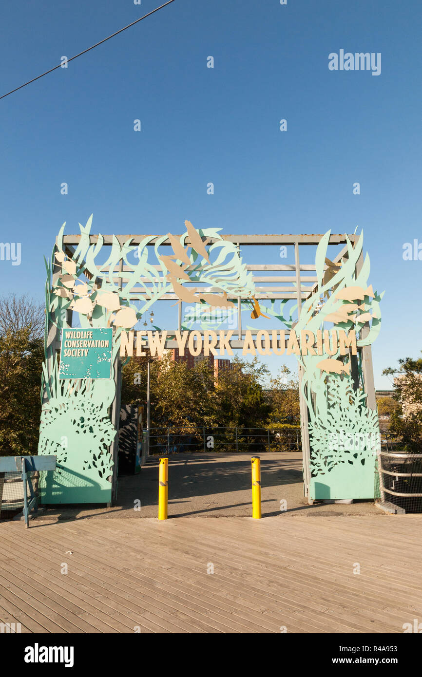 New York Aquarium, Coney Island, Brooklyn,New York, United States of