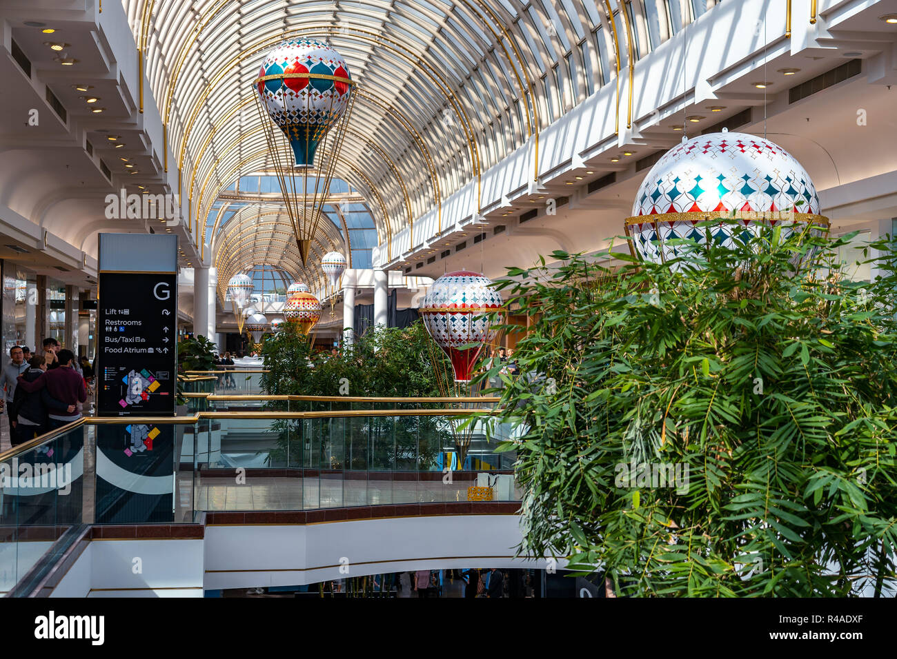 Melbourne, Australia Christmas decorations in Chadstone shopping